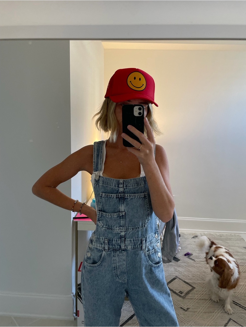 Ascot and Hart Smiley Trucker Hat